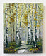 Original art for sale at UGallery.com | Golden Fall by Lisa Elley | $575 | oil painting | 14' h x 11' w | thumbnail 3