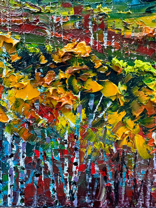 Original art for sale at UGallery.com | Hues of Fall by Lisa Elley | $475 | oil painting | 12' h x 16' w | photo 3