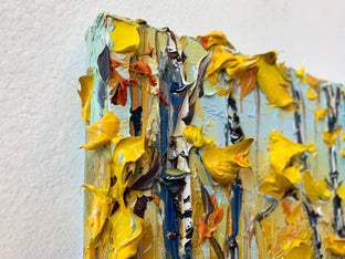 Impressions of Fall by Lisa Elley |  Side View of Artwork 