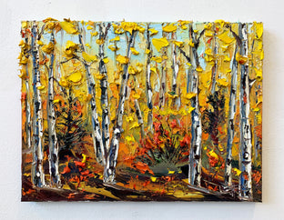 Impressions of Fall by Lisa Elley |  Context View of Artwork 