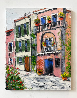 In Provence by Lisa Elley |   Closeup View of Artwork 