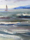 Original art for sale at UGallery.com | Monet in Monterey by Lisa Elley | $400 | oil painting | 9' h x 12' w | thumbnail 4