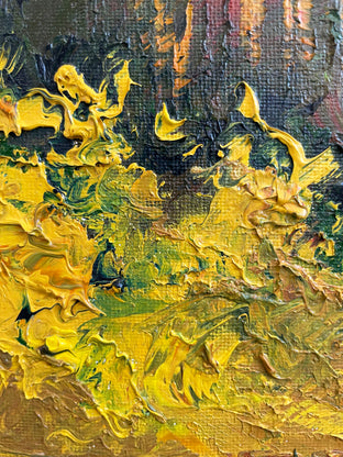 Autumn With Monet by Lisa Elley |   Closeup View of Artwork 