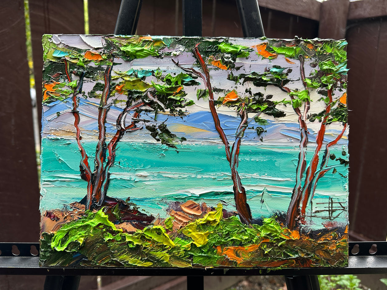 Monterey Magic by Lisa Elley |  Context View of Artwork 