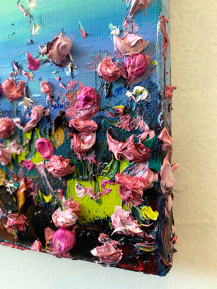 Monterey with Monet by Lisa Elley |  Side View of Artwork 