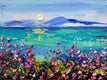 Original art for sale at UGallery.com | Monterey with Monet by Lisa Elley | $375 | oil painting | 9' h x 12' w | thumbnail 1