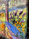Original art for sale at UGallery.com | Napa Valley with Monet by Lisa Elley | $800 | oil painting | 14' h x 18' w | thumbnail 2