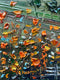 Original art for sale at UGallery.com | Poppy Bloom by Lisa Elley | $325 | oil painting | 9' h x 12' w | thumbnail 4