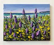 Original art for sale at UGallery.com | Quietly Carmel by Lisa Elley | $800 | oil painting | 16' h x 20' w | thumbnail 2