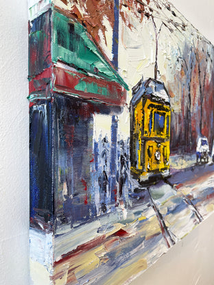 Original art for sale at UGallery.com | San Francisco by Lisa Elley | $800 | oil painting | 16' h x 20' w | photo 2