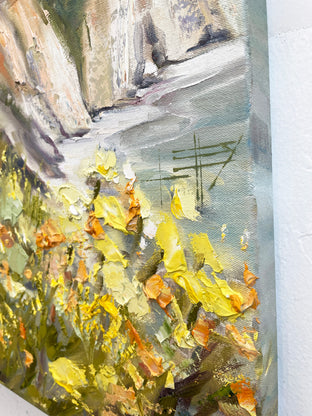 Serene Spring by Lisa Elley |  Side View of Artwork 