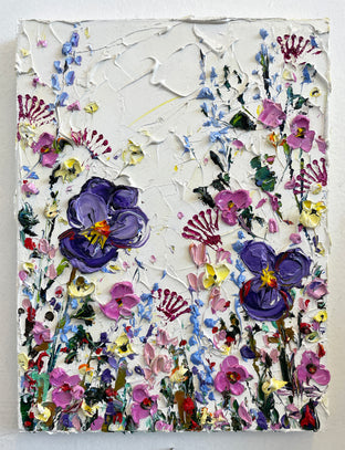 Original art for sale at UGallery.com | So Very Spring by Lisa Elley | $425 | oil painting | 12' h x 9' w | photo 3