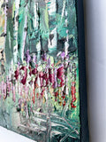 Original art for sale at UGallery.com | Viridian Dream by Lisa Elley | $475 | oil painting | 11' h x 14' w | thumbnail 2