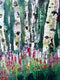 Original art for sale at UGallery.com | Viridian Dream by Lisa Elley | $475 | oil painting | 11' h x 14' w | thumbnail 4