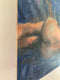 Original art for sale at UGallery.com | Figure In Blue by Lisa Nielsen | $475 | oil painting | 9' h x 12' w | thumbnail 2