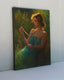 Original art for sale at UGallery.com | Lost in Thought by Sherri Aldawood | $1,700 | oil painting | 20' h x 16' w | thumbnail 2