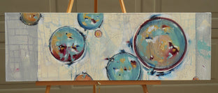 Original art for sale at UGallery.com | Lost In You by Cynthia Ligeros | $925 | oil painting | 12' h x 36' w | photo 3