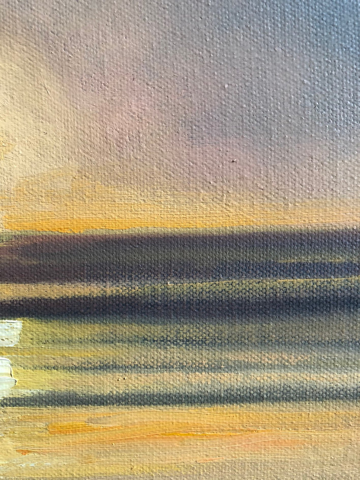 Low Tide by Jesse Aldana |  Closeup View of Artwork 