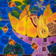 Original art for sale at UGallery.com | Still Life with Fruits by Yelena Sidorova | $950 | mixed media artwork | 20' h x 20' w | thumbnail 4