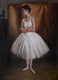 Original art for sale at UGallery.com | Lucinne Standing by John Kelly | $2,600 | oil painting | 32' h x 24' w | thumbnail 1