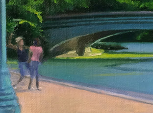 Lullwater Bridge Ð Prospect Park by Nick Savides |   Closeup View of Artwork 