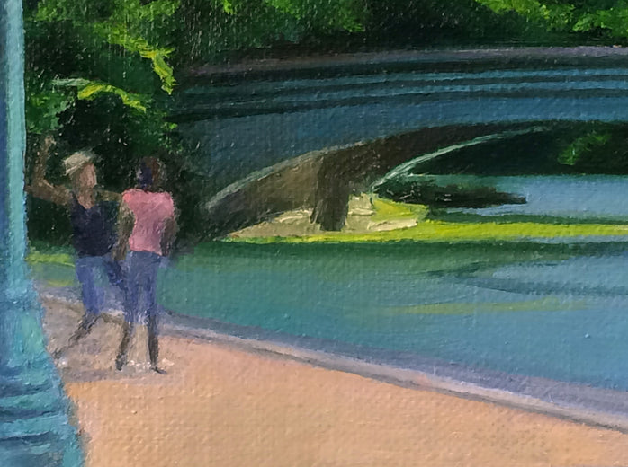 Lullwater Bridge – Prospect Park by Nick Savides |   Closeup View of Artwork 