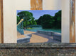 Original art for sale at UGallery.com | Lullwater Bridge Ð Prospect Park by Nick Savides | $875 | oil painting | 9' h x 12' w | thumbnail 3