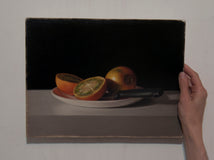 Original art for sale at UGallery.com | Lulo by Daniel Caro | $750 | oil painting | 10.6' h x 14' w | thumbnail 3