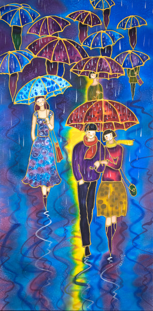 Rainy Street by Yelena Sidorova |  Artwork Main Image 