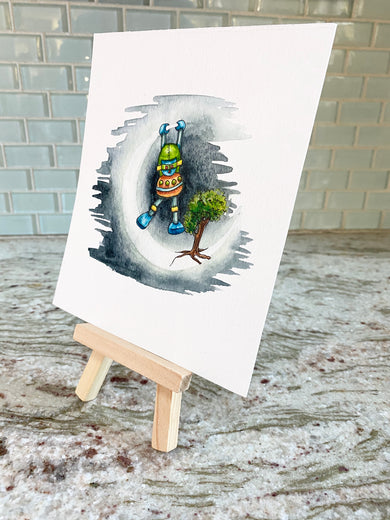 Luna by Diane Flick |  Context View of Artwork 