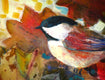 Original art for sale at UGallery.com | Magic Among the Leaves by Melissa Gannon | $300 | mixed media artwork | 11' h x 15' w | thumbnail 4