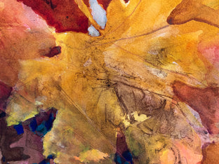 Original art for sale at UGallery.com | Magic & Leaves by Melissa Gannon | $325 | mixed media artwork | 11' h x 15' w | photo 4