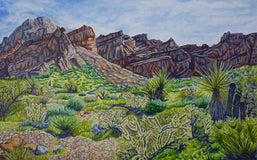 Original art for sale at UGallery.com | Highland Range by Crystal DiPietro | $3,675 | oil painting | 30' h x 48' w | thumbnail 1