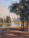 Original art for sale at UGallery.com | The Pond at Windmill Farm by Patricia Prendergast | $375 | pastel artwork | 12' h x 9' w | thumbnail 1