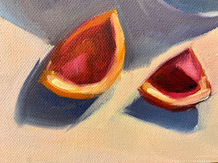 Bowl of Blood Oranges by Malia Pettit |   Closeup View of Artwork 