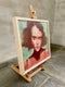 Original art for sale at UGallery.com | Doubtful by Malia Pettit | $1,700 | oil painting | 12.75' h x 12.75' w | thumbnail 2