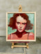 Original art for sale at UGallery.com | Doubtful by Malia Pettit | $1,700 | oil painting | 12.75' h x 12.75' w | thumbnail 3