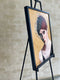 Original art for sale at UGallery.com | Fascinator by Malia Pettit | $3,675 | oil painting | 25' h x 19' w | thumbnail 2