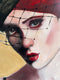 Original art for sale at UGallery.com | Fascinator by Malia Pettit | $3,675 | oil painting | 25' h x 19' w | thumbnail 4