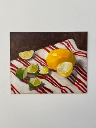 Lemons, Limes and Lots of Stripes by Malia Pettit |  Context View of Artwork 