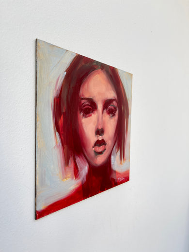 Mysterious Ways by Malia Pettit |  Side View of Artwork 