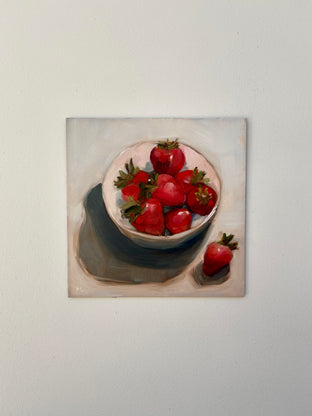 Strawberry Love by Malia Pettit |  Context View of Artwork 