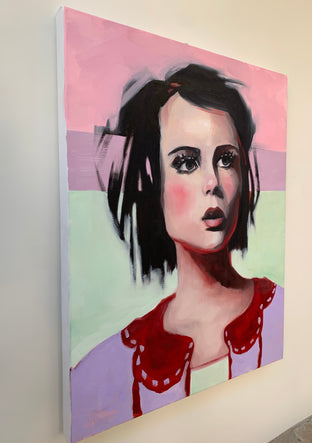 Original art for sale at UGallery.com | Surprise Party by Malia Pettit | $1,675 | oil painting | 30' h x 24' w | photo 2