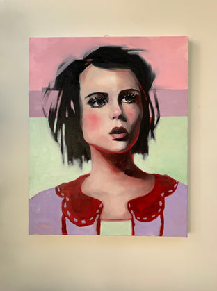 Original art for sale at UGallery.com | Surprise Party by Malia Pettit | $1,675 | oil painting | 30' h x 24' w | photo 3