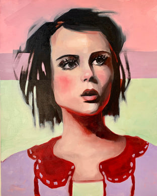 Original art for sale at UGallery.com | Surprise Party by Malia Pettit | $1,675 | oil painting | 30' h x 24' w | photo 1