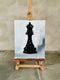 Original art for sale at UGallery.com | The Queen, I by Malia Pettit | $300 | oil painting | 10' h x 8' w | thumbnail 4