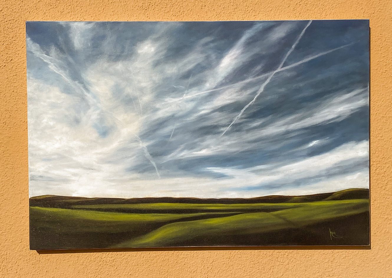 Aerial Dramatics XXIV by Mandy Main |  Context View of Artwork 