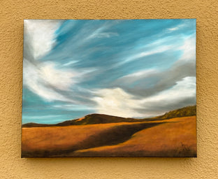 Original art for sale at UGallery.com | Aerial Dynamics VIII by Mandy Main | $750 | oil painting | 16' h x 20' w | photo 3