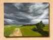Original art for sale at UGallery.com | Avebury Henge II by Mandy Main | $3,200 | oil painting | 36' h x 48' w | thumbnail 3