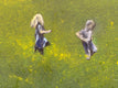 Original art for sale at UGallery.com | Chasing Lancelot by Mandy Main | $3,200 | oil painting | 36' h x 48' w | thumbnail 4